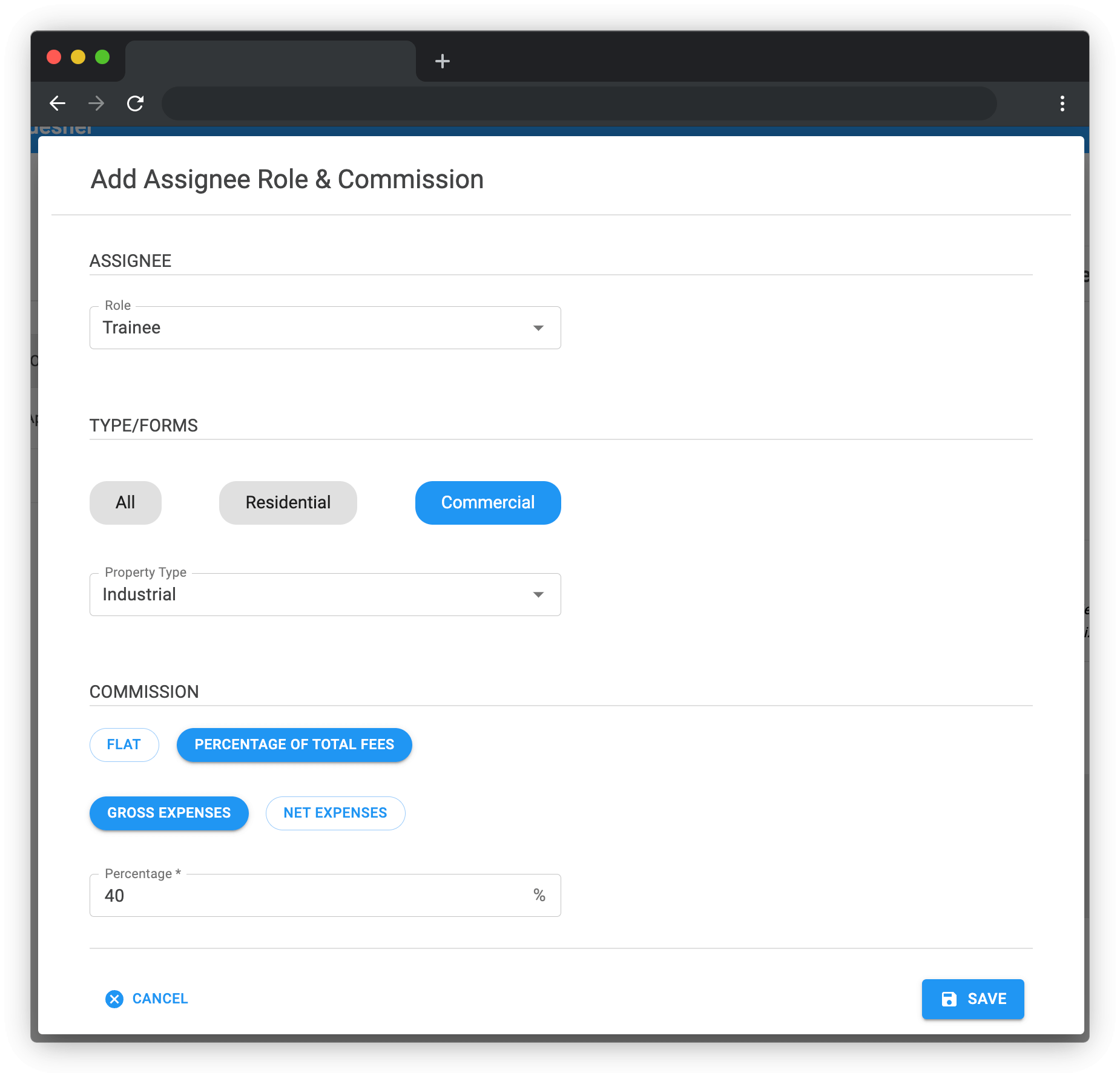 Team Member: Add Assignee Role Commission Image